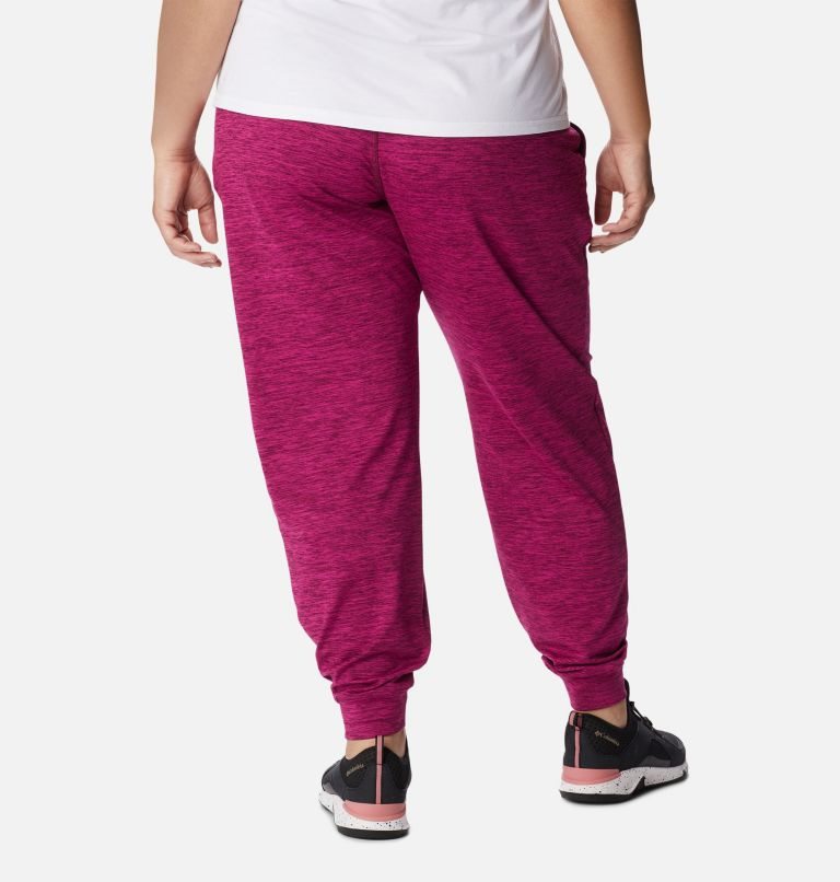 Women's Columbia Weekend Adventure Jogger Fuchsia | Plus Size CA-JC863